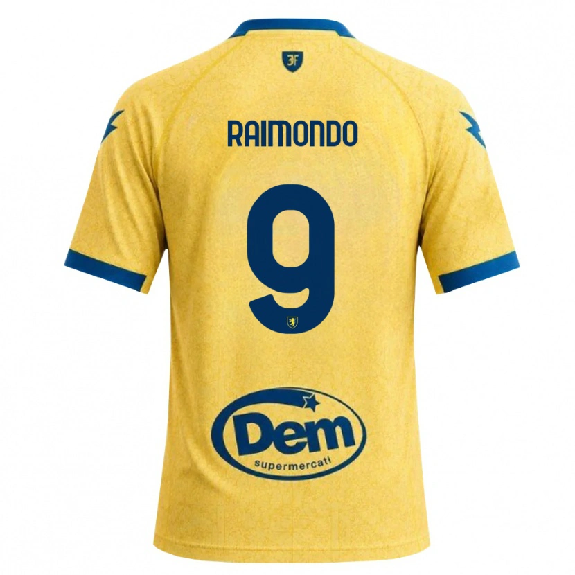Danxen Dětské Antonio Raimondo #9 Chrpově Černá Modrá Domů Hráčské Dresy 2026/27 Dres