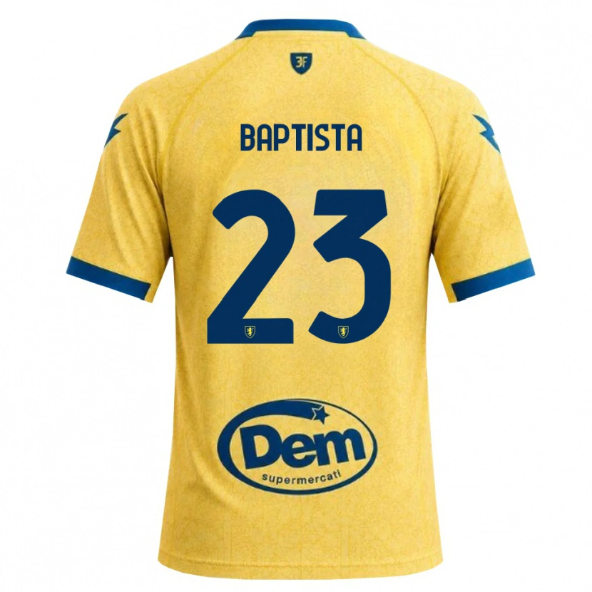 Danxen Dětské Viktor Baptista #23 Chrpově Černá Modrá Domů Hráčské Dresy 2026/27 Dres