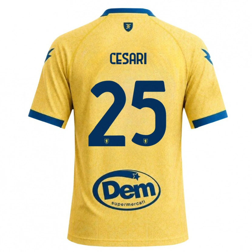 Danxen Dětské Nicolò Cesari #25 Chrpově Černá Modrá Domů Hráčské Dresy 2026/27 Dres