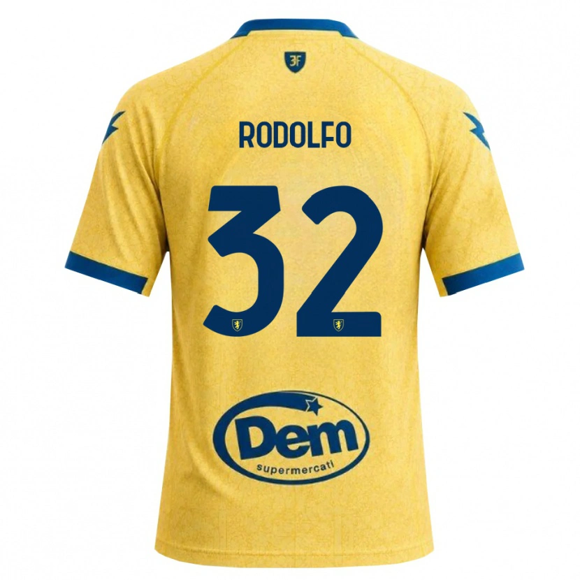 Danxen Dětské Luca Rodolfo #32 Chrpově Černá Modrá Domů Hráčské Dresy 2026/27 Dres