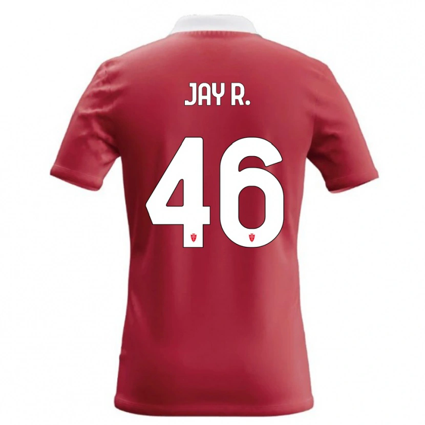 Danxen Dětské Jay Robinson #46 Červená Bílá Domů Hráčské Dresy 2026/27 Dres