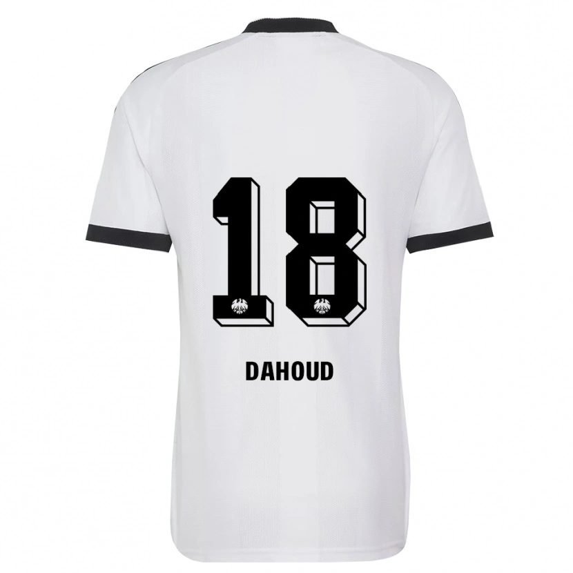 Danxen Dětské Mahmoud Dahoud #18 Černá Bílá Daleko Hráčské Dresy 2026/27 Dres