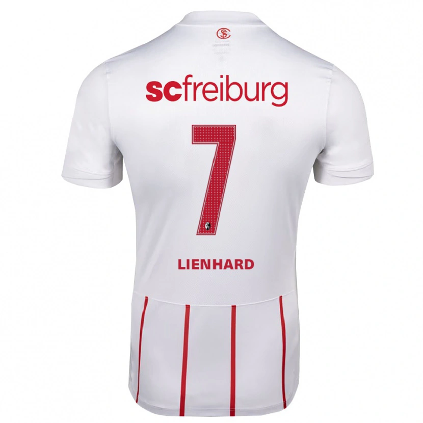 Danxen Dětské Patrick Lienhard #7 Bílá Červená Žlutá Daleko Hráčské Dresy 2026/27 Dres
