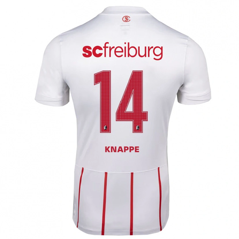 Danxen Dětské Davino Knappe #14 Bílá Červená Žlutá Daleko Hráčské Dresy 2026/27 Dres