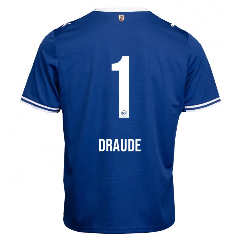 Danxen Dětské Michel Draude #1 Královská Modř Bílá Daleko Hráčské Dresy 2026/27 Dres