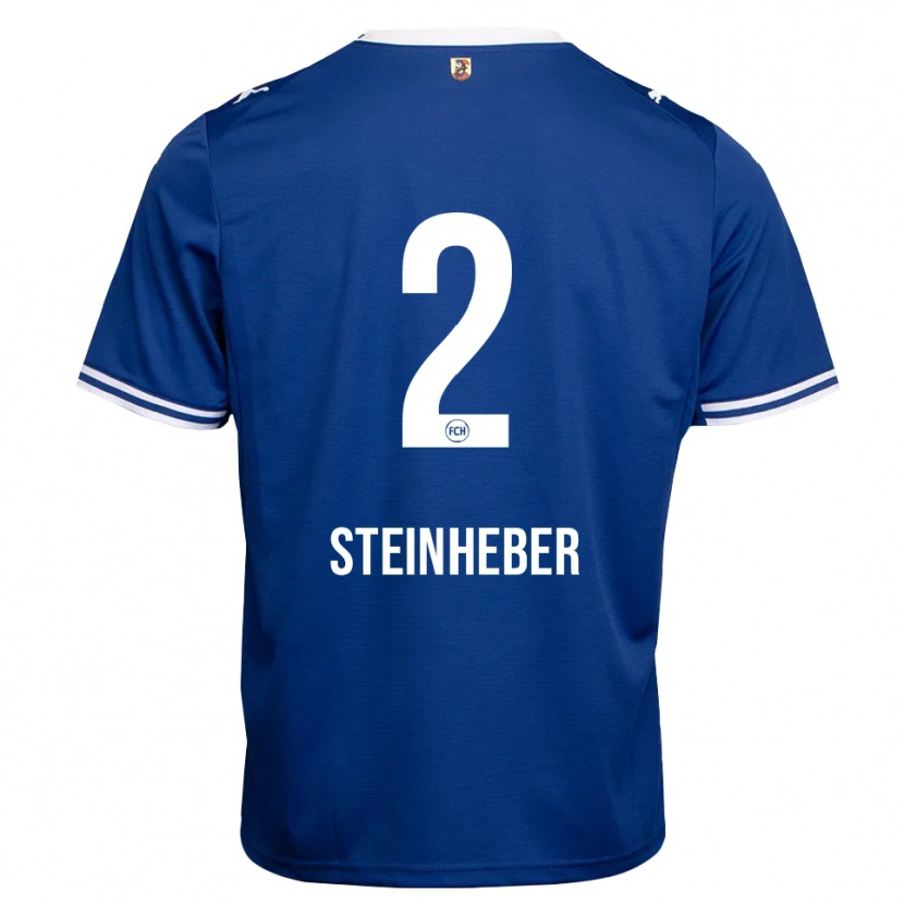 Danxen Dětské Leni Steinheber #2 Královská Modř Bílá Daleko Hráčské Dresy 2026/27 Dres