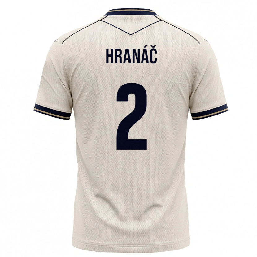 Danxen Dětské Robin Hranac #2 Bílá Modrá S Nádechem Daleko Hráčské Dresy 2026/27 Dres