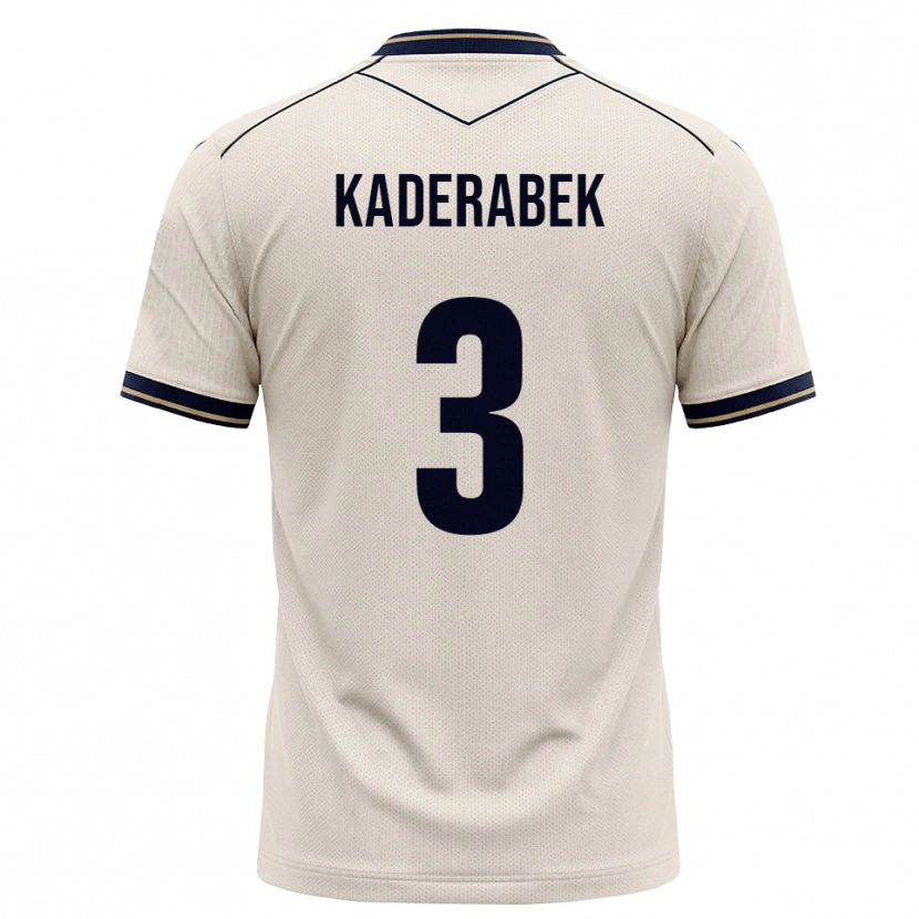 Danxen Dětské Pavel Kaderabek #3 Bílá Modrá S Nádechem Daleko Hráčské Dresy 2026/27 Dres