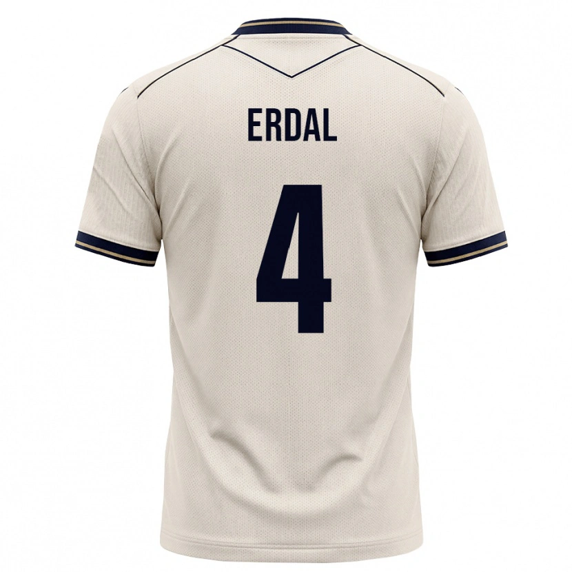Danxen Dětské İzzet Erdal #4 Bílá Modrá S Nádechem Daleko Hráčské Dresy 2026/27 Dres