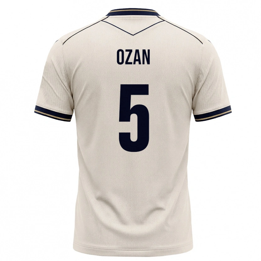 Danxen Dětské Ozan Kabak #5 Bílá Modrá S Nádechem Daleko Hráčské Dresy 2026/27 Dres
