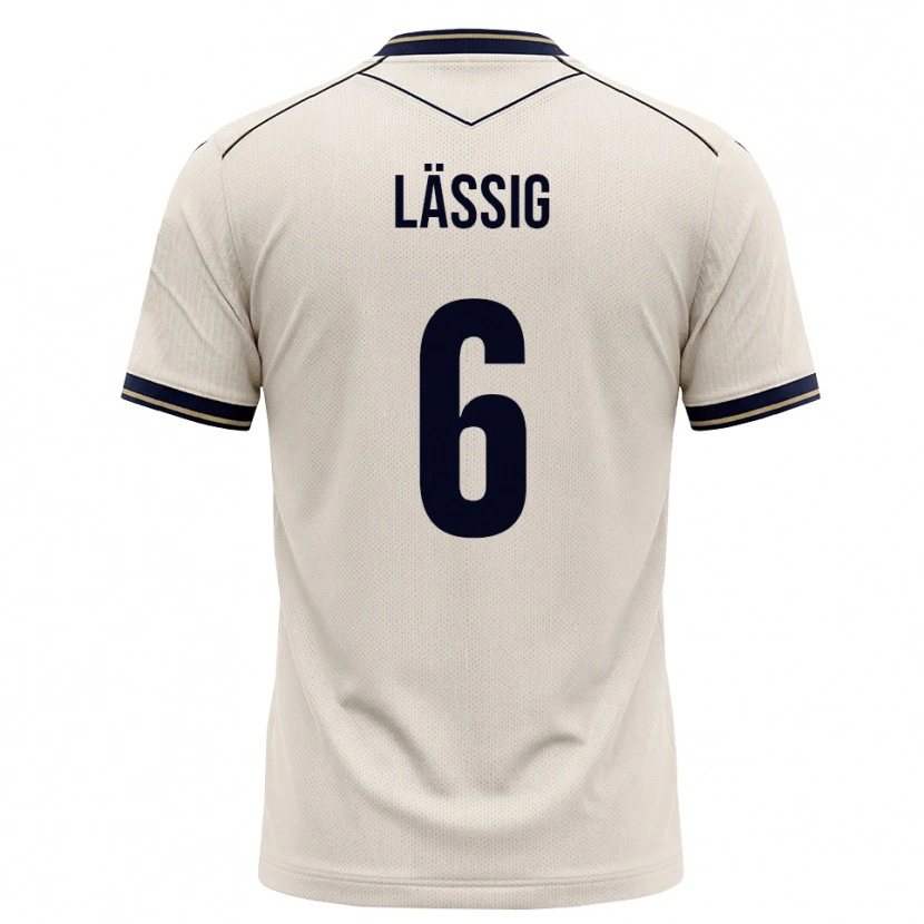 Danxen Dětské Valentin Lässig #6 Bílá Modrá S Nádechem Daleko Hráčské Dresy 2026/27 Dres