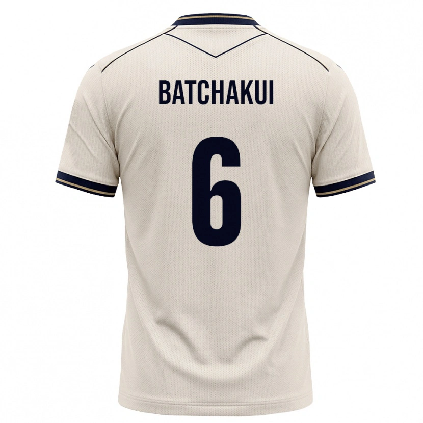 Danxen Dětské Kylian Batchakui #6 Bílá Modrá S Nádechem Daleko Hráčské Dresy 2026/27 Dres