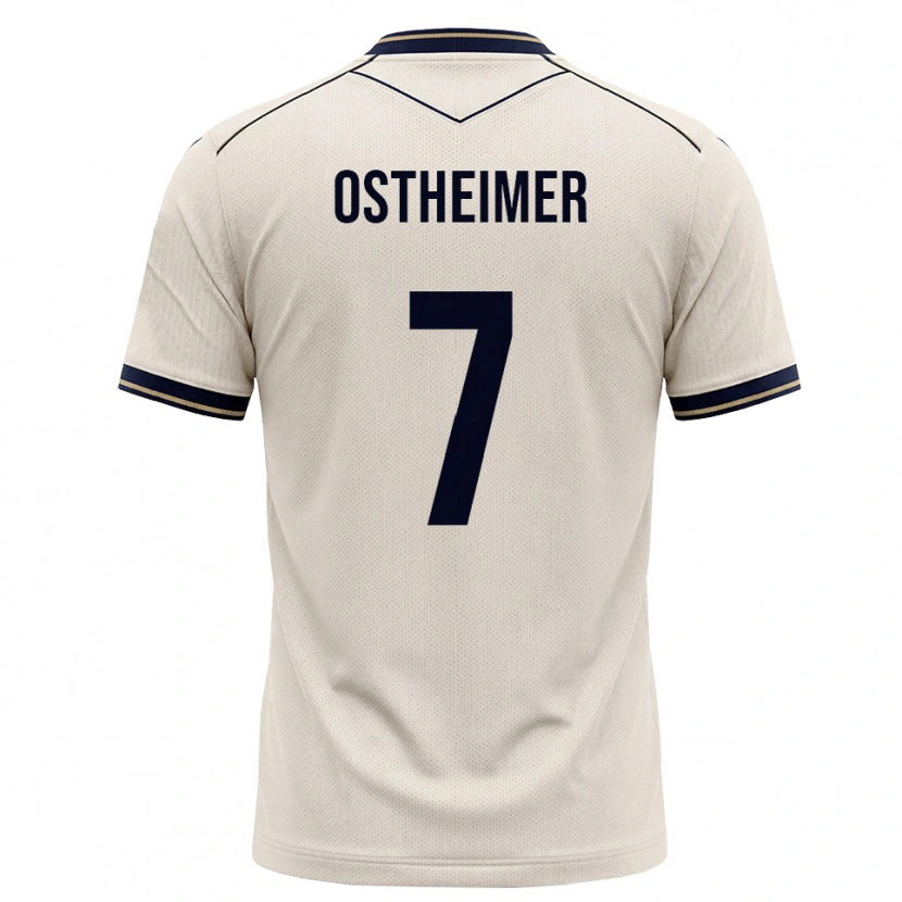 Danxen Dětské Nevio Ostheimer #7 Bílá Modrá S Nádechem Daleko Hráčské Dresy 2026/27 Dres