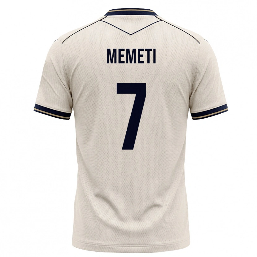 Danxen Dětské Erëleta Memeti #7 Bílá Modrá S Nádechem Daleko Hráčské Dresy 2026/27 Dres