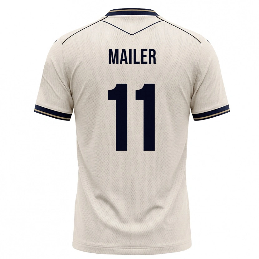 Danxen Dětské Emanuele Mailer #11 Bílá Modrá S Nádechem Daleko Hráčské Dresy 2026/27 Dres