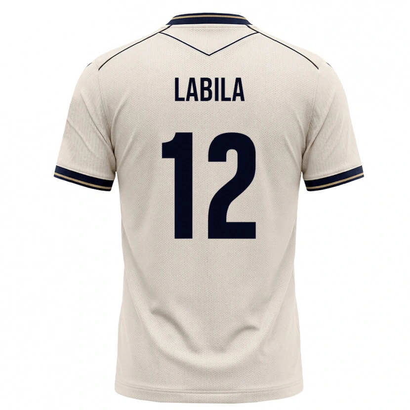 Danxen Dětské Daniel Labila #12 Bílá Modrá S Nádechem Daleko Hráčské Dresy 2026/27 Dres