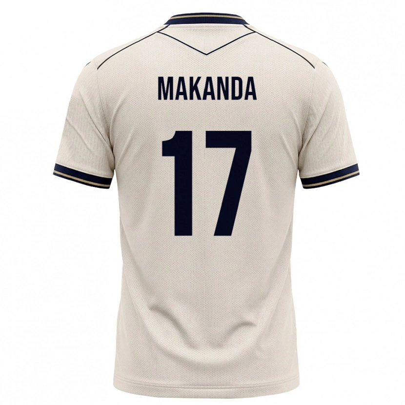 Danxen Dětské Blessing Makanda #17 Bílá Modrá S Nádechem Daleko Hráčské Dresy 2026/27 Dres
