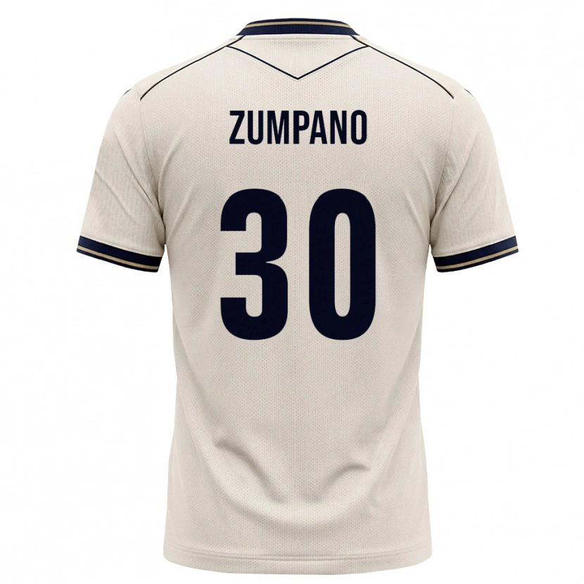 Danxen Dětské Nevio Zumpano #30 Bílá Modrá S Nádechem Daleko Hráčské Dresy 2026/27 Dres