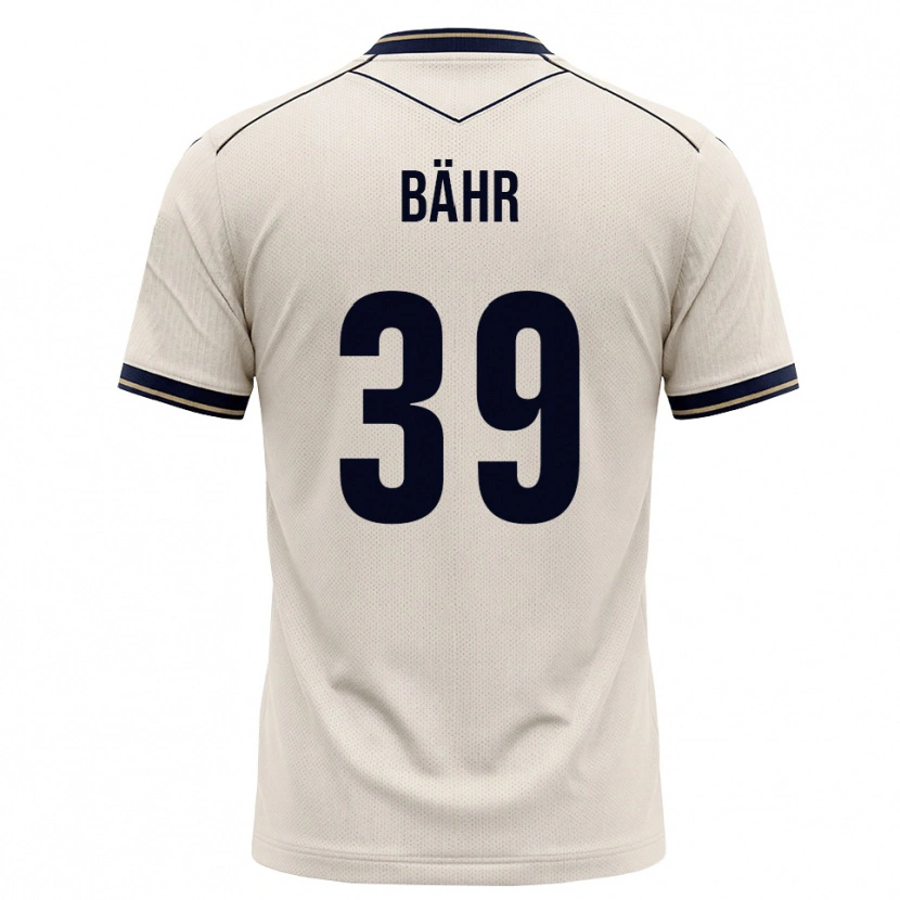 Danxen Dětské Florian Bähr #39 Bílá Modrá S Nádechem Daleko Hráčské Dresy 2026/27 Dres