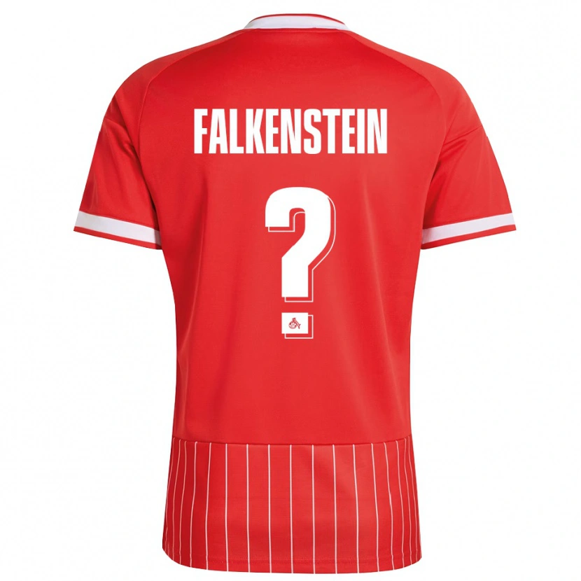 Danxen Dětské Emilio Falkenstein #0 Červená Bílá Zelená Daleko Hráčské Dresy 2026/27 Dres