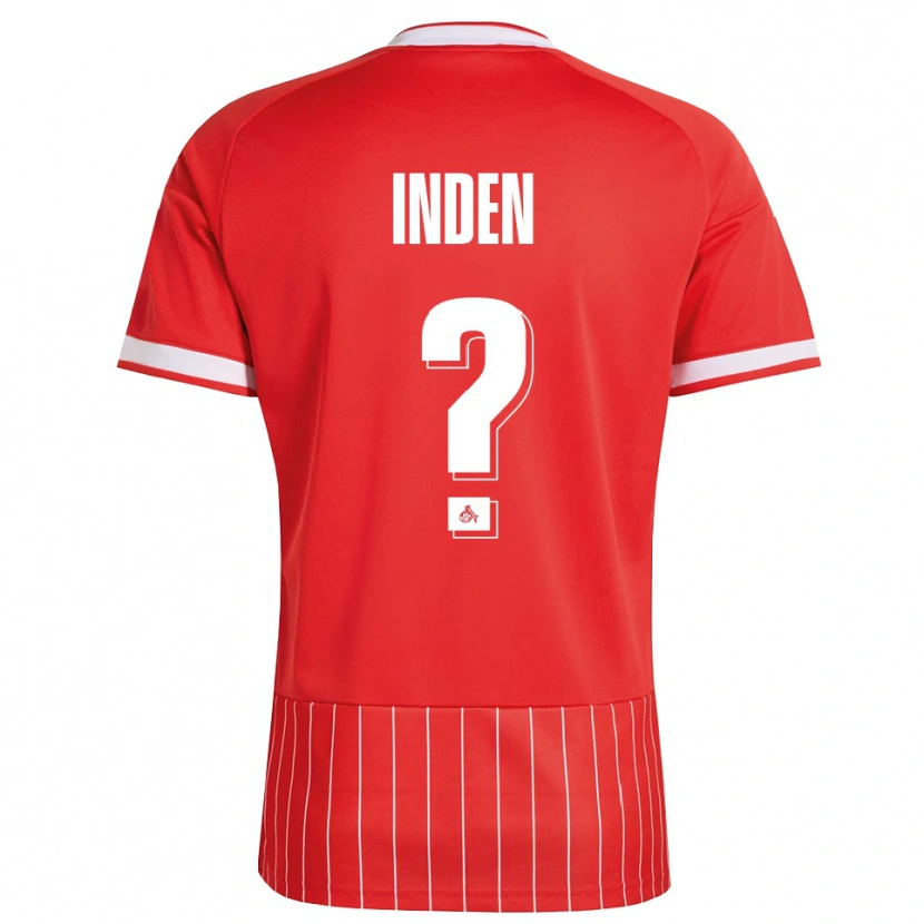 Danxen Dětské Roman Inden #0 Červená Bílá Zelená Daleko Hráčské Dresy 2026/27 Dres