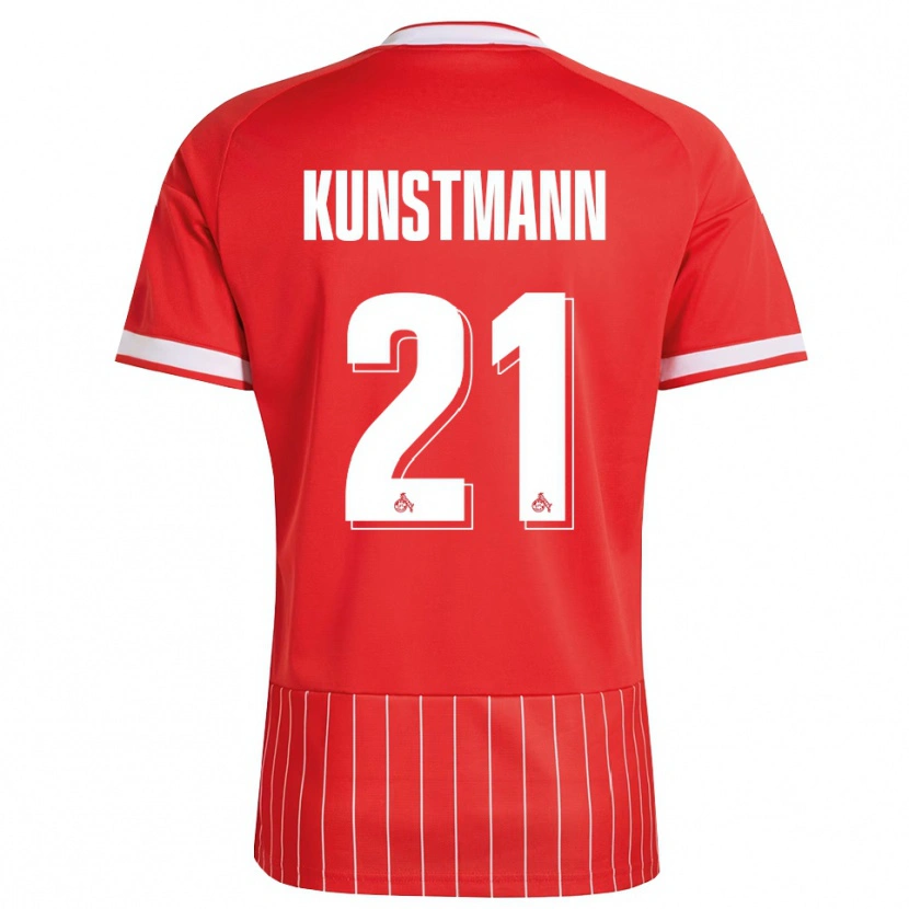 Danxen Dětské Jonas Kunstmann #21 Červená Bílá Zelená Daleko Hráčské Dresy 2026/27 Dres