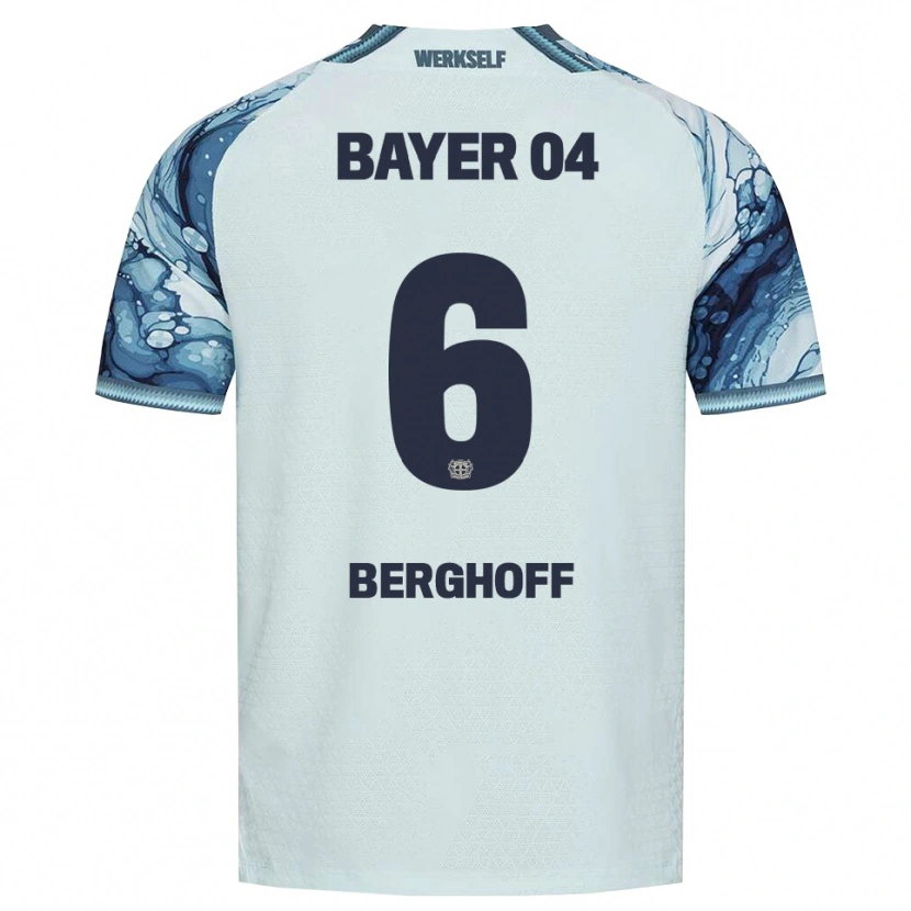 Danxen Dětské Jonah Berghoff #6 Tmavě Zelená Černá Daleko Hráčské Dresy 2026/27 Dres