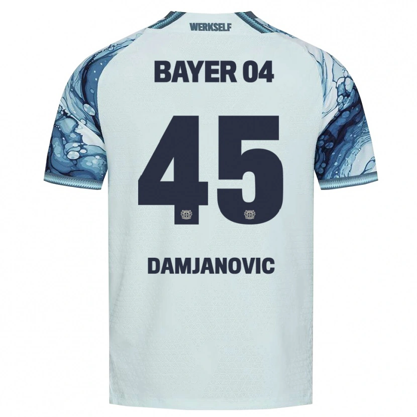 Danxen Dětské Aleksa Damjanovic #45 Tmavě Zelená Černá Daleko Hráčské Dresy 2026/27 Dres