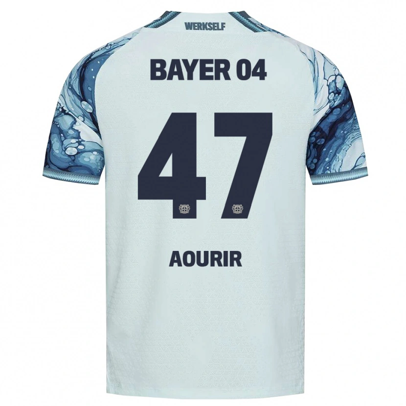 Danxen Dětské Ayman Aourir #47 Tmavě Zelená Černá Daleko Hráčské Dresy 2026/27 Dres