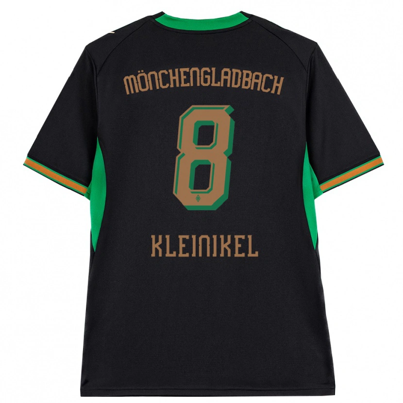 Danxen Dětské Nadja Kleinikel #8 Černá Oranžová Zelená Hnědá Daleko Hráčské Dresy 2026/27 Dres