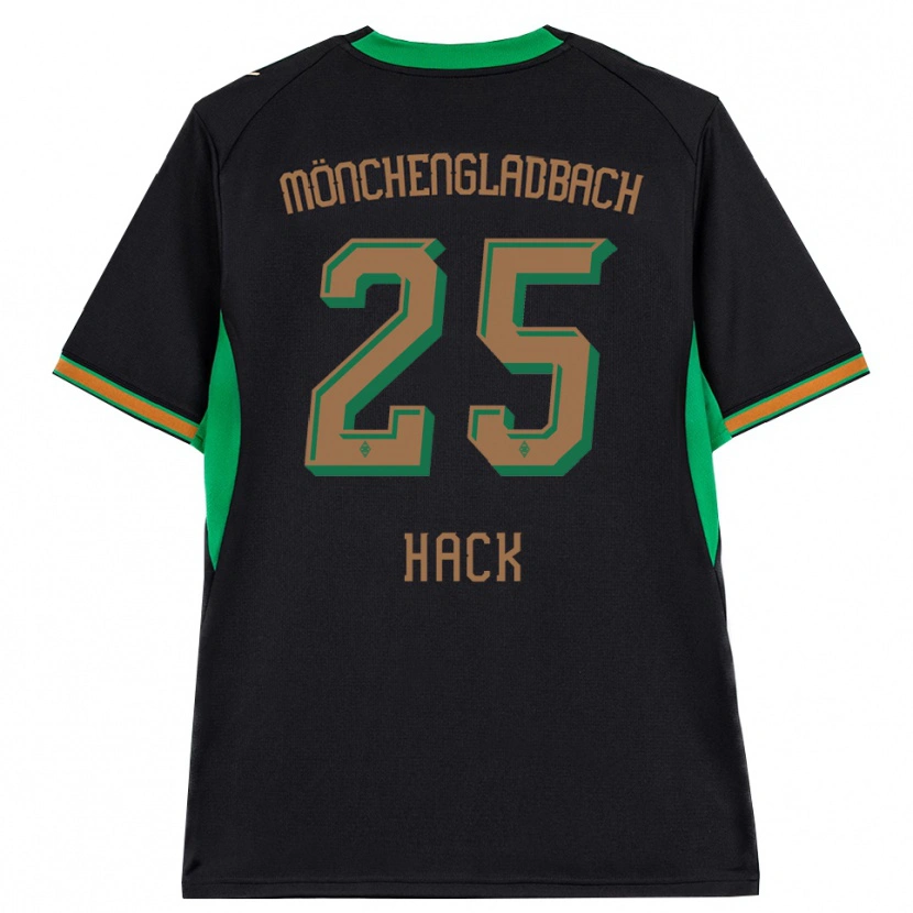 Danxen Dětské Robin Hack #25 Černá Oranžová Zelená Hnědá Daleko Hráčské Dresy 2026/27 Dres