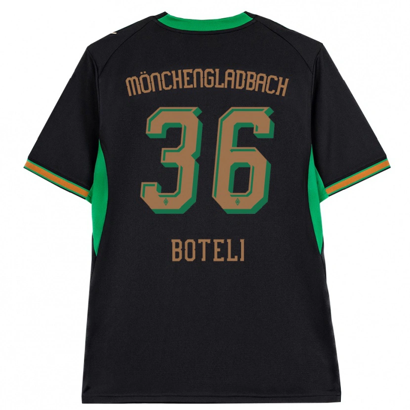 Danxen Dětské Winsley Boteli #36 Černá Oranžová Zelená Hnědá Daleko Hráčské Dresy 2026/27 Dres