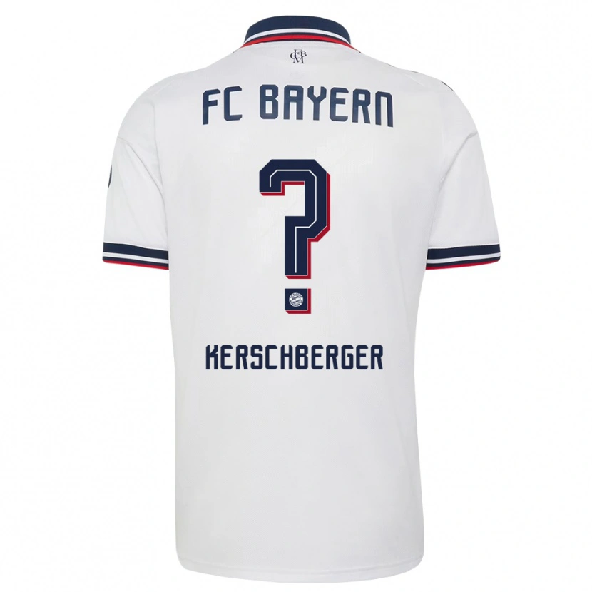 Danxen Dětské Paul Kerschberger #0 Šedá Bílá Červená Daleko Hráčské Dresy 2026/27 Dres