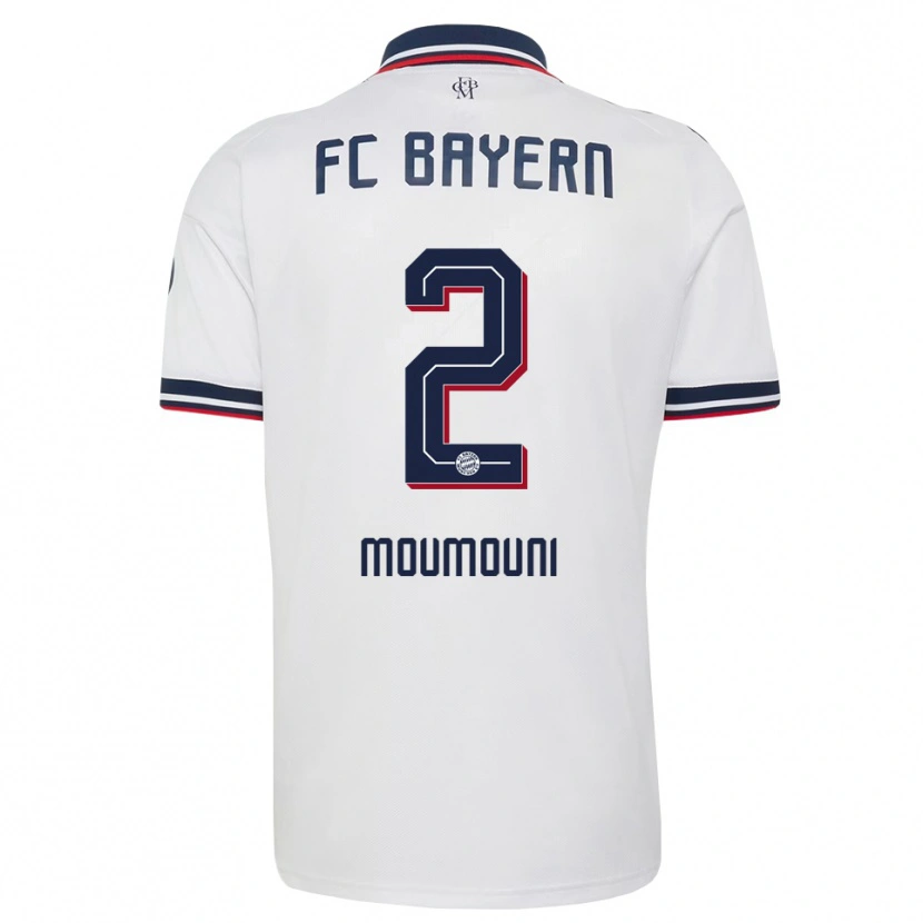 Danxen Dětské Rayan Moumouni #2 Šedá Bílá Červená Daleko Hráčské Dresy 2026/27 Dres