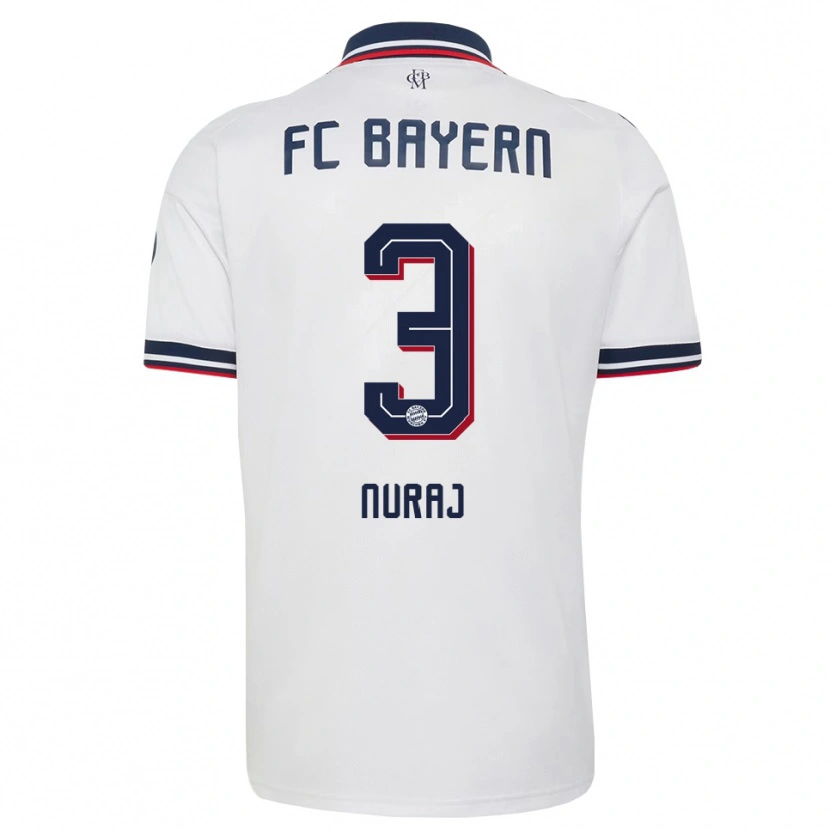 Danxen Dětské Skender Nuraj #3 Šedá Bílá Červená Daleko Hráčské Dresy 2026/27 Dres