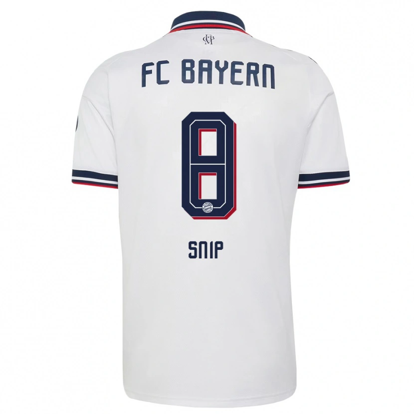 Danxen Dětské Roy Snip #8 Šedá Bílá Červená Daleko Hráčské Dresy 2026/27 Dres