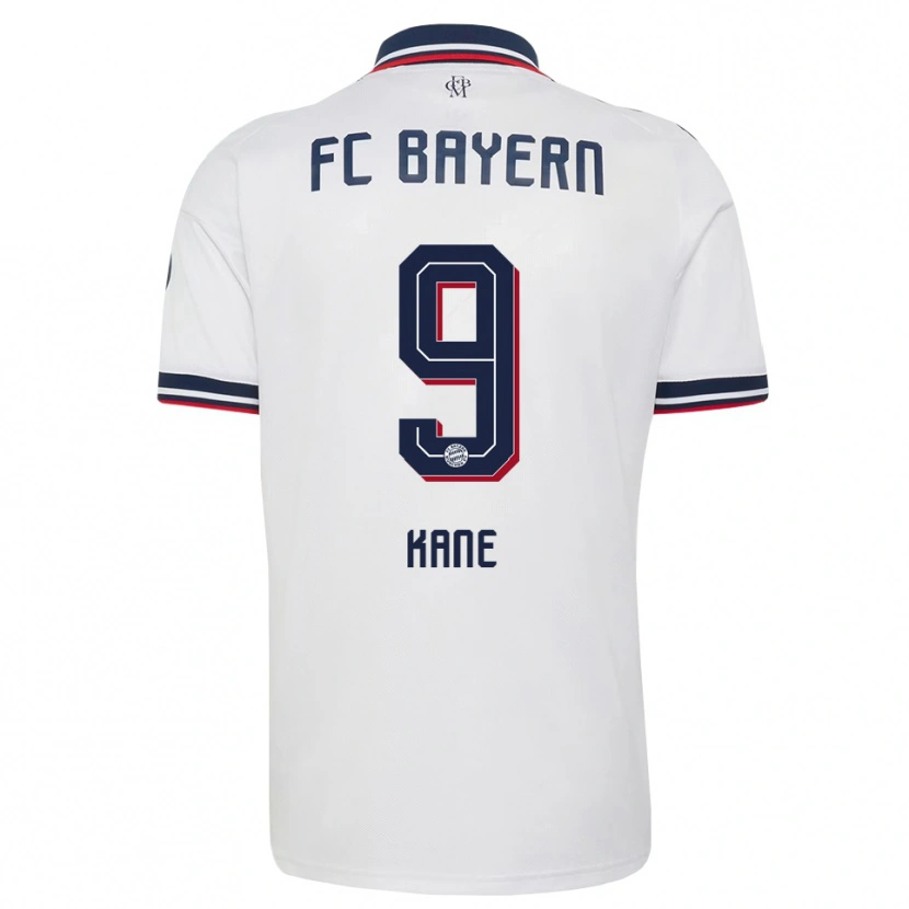 Danxen Dětské Harry Kane #9 Šedá Bílá Červená Daleko Hráčské Dresy 2026/27 Dres