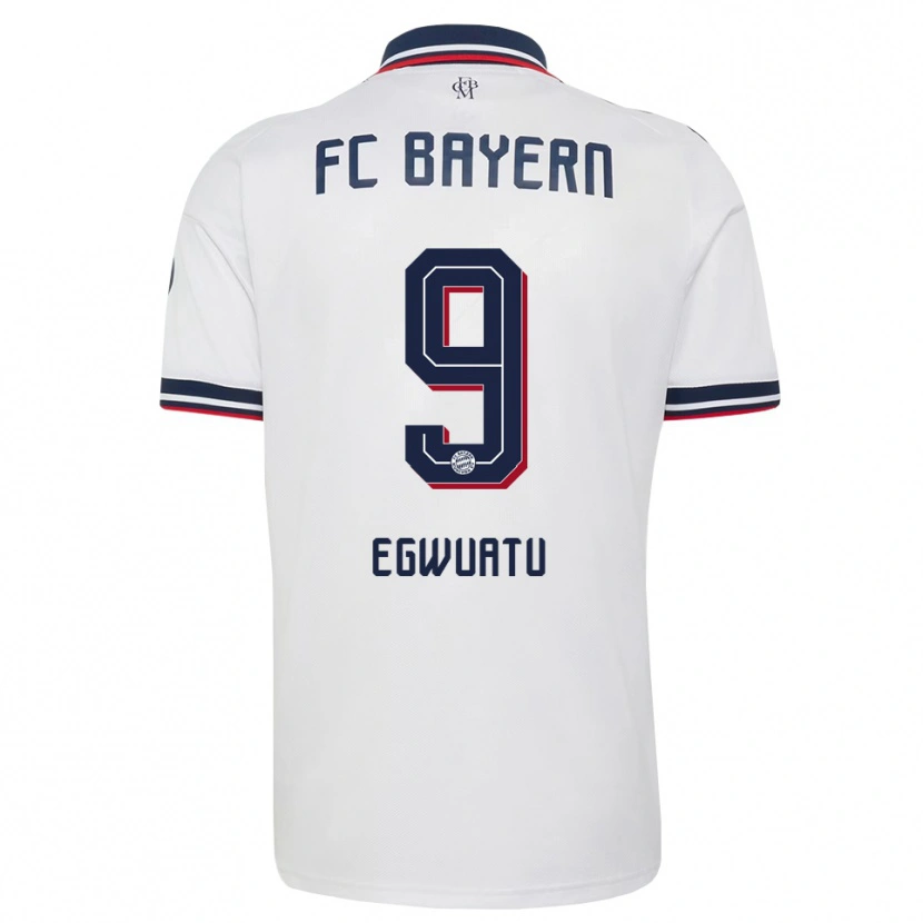 Danxen Dětské Frank Egwuatu #9 Šedá Bílá Červená Daleko Hráčské Dresy 2026/27 Dres