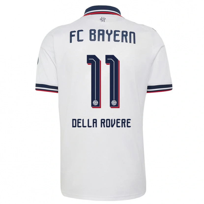 Danxen Dětské Guido Della Rovere #11 Šedá Bílá Červená Daleko Hráčské Dresy 2026/27 Dres