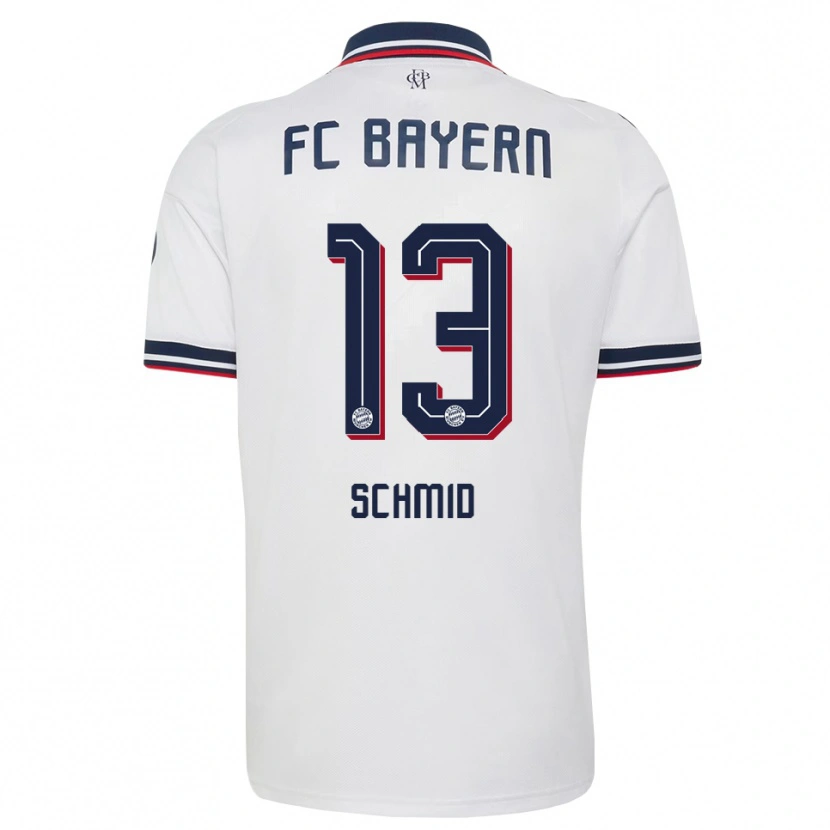 Danxen Dětské Leopold Schmid #13 Šedá Bílá Červená Daleko Hráčské Dresy 2026/27 Dres