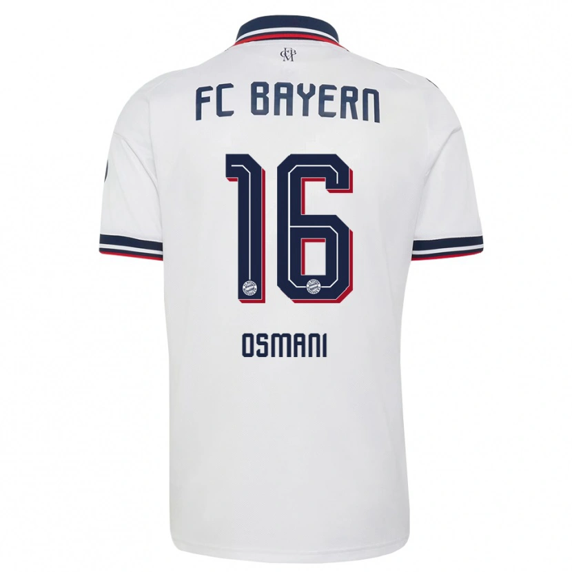 Danxen Dětské Erblin Osmani #16 Šedá Bílá Červená Daleko Hráčské Dresy 2026/27 Dres