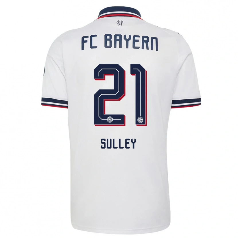 Danxen Dětské Williams Baffour Sulley #21 Šedá Bílá Červená Daleko Hráčské Dresy 2026/27 Dres