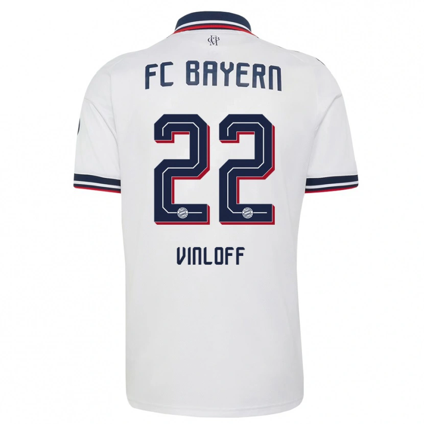 Danxen Dětské Matteo Vinloff #22 Šedá Bílá Červená Daleko Hráčské Dresy 2026/27 Dres