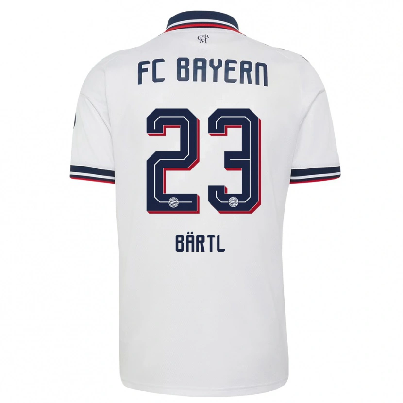 Danxen Dětské Jannis Bärtl #23 Šedá Bílá Červená Daleko Hráčské Dresy 2026/27 Dres