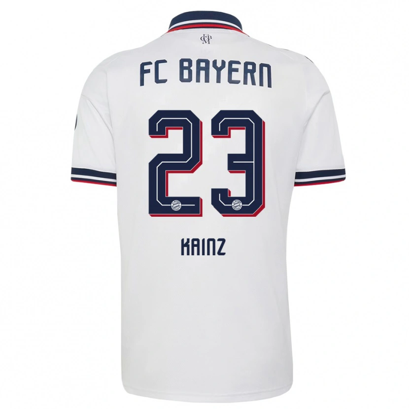Danxen Dětské Manuel Kainz #23 Šedá Bílá Červená Daleko Hráčské Dresy 2026/27 Dres
