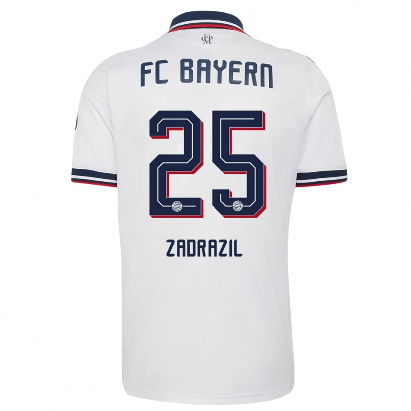 Danxen Dětské Sarah Zadrazil #25 Šedá Bílá Červená Daleko Hráčské Dresy 2026/27 Dres