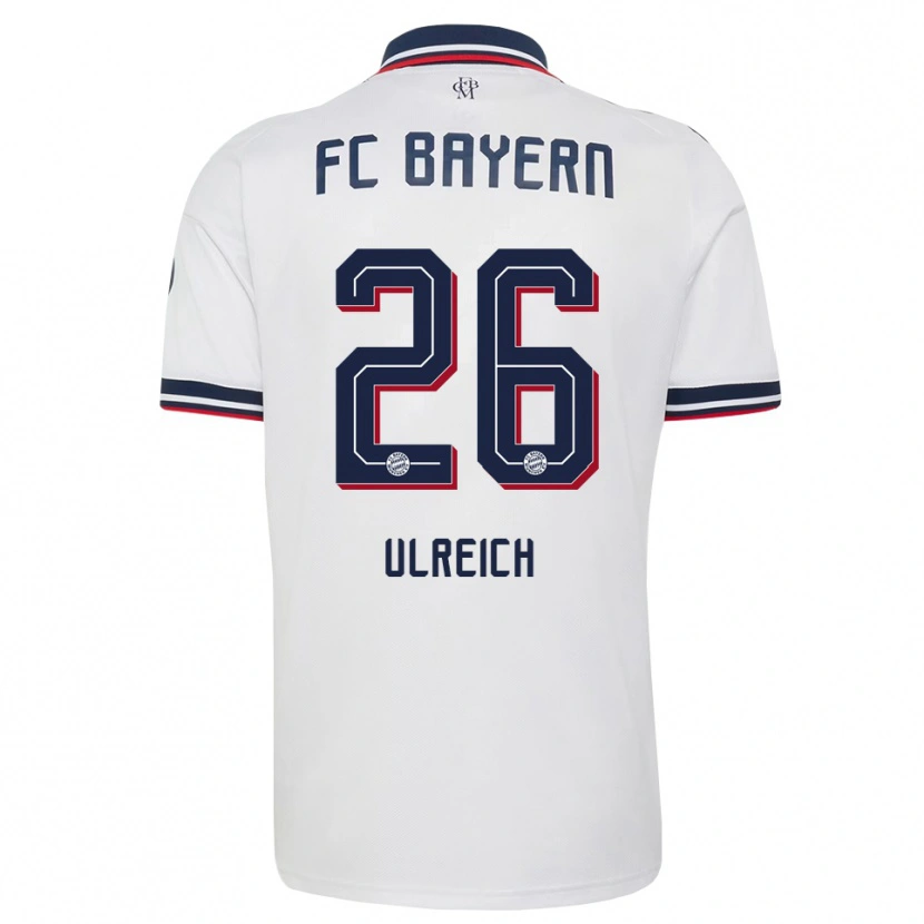 Danxen Dětské Sven Ulreich #26 Šedá Bílá Červená Daleko Hráčské Dresy 2026/27 Dres