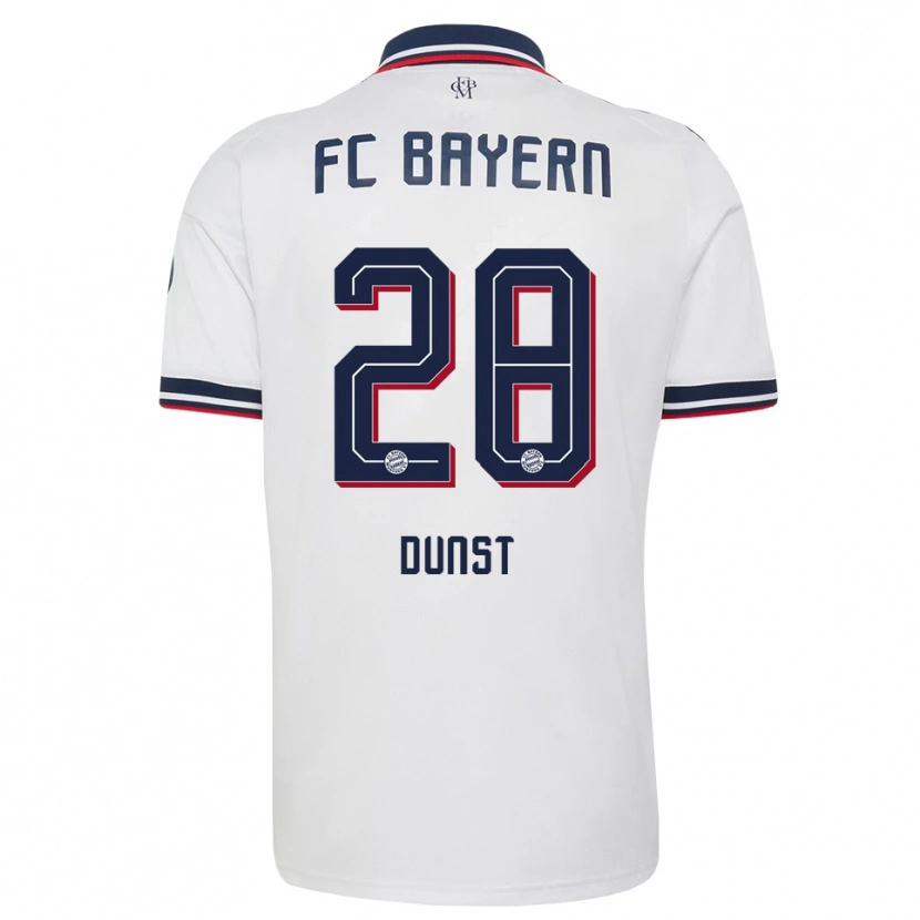 Danxen Dětské Barbara Dunst #28 Šedá Bílá Červená Daleko Hráčské Dresy 2026/27 Dres