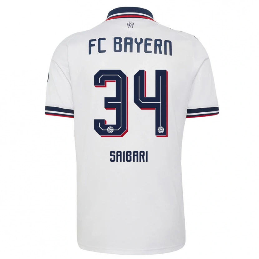 Danxen Dětské Ismael Saibari #34 Šedá Bílá Červená Daleko Hráčské Dresy 2026/27 Dres