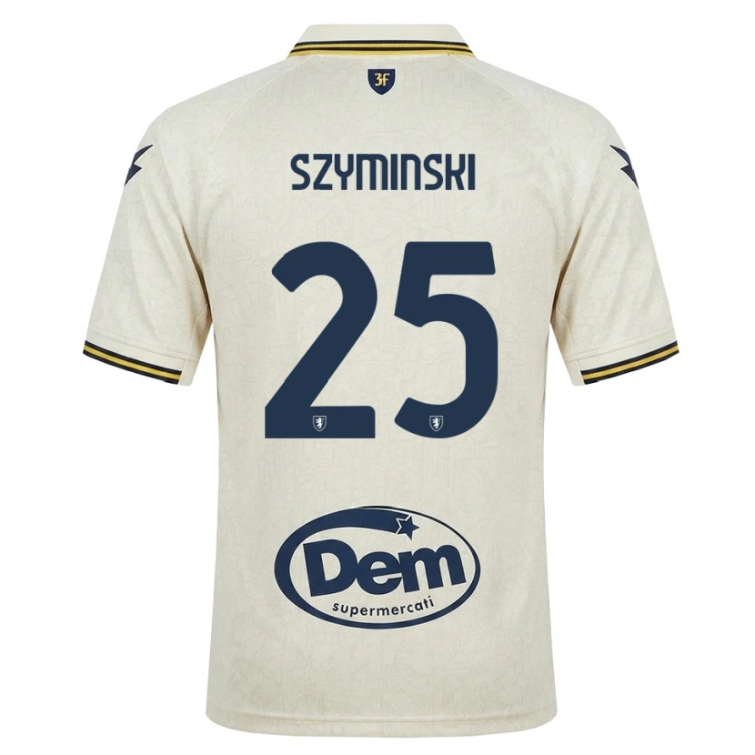 Danxen Dětské Przemyslaw Szyminski #25 Oldlace Žlutá Černá Daleko Hráčské Dresy 2026/27 Dres